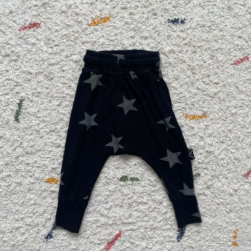 Nununu Star Print Harem Joggers